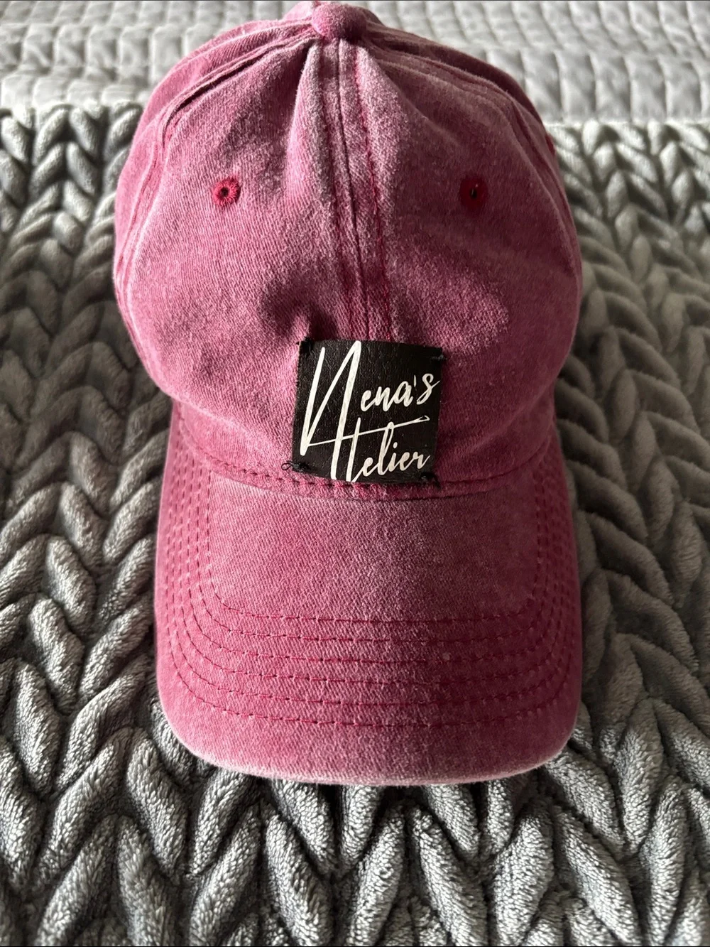 Dusty Rose Baseball Cap - Casual Everyday Hat